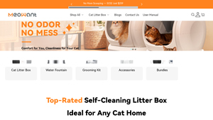 Meowant - SC02 Self-Cleaning Litter Box