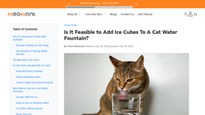 Meowant - Cat Water Fountain