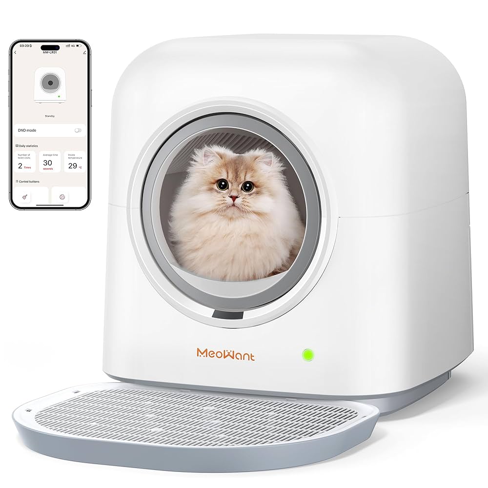 An application scenario or product detail of meowant vs litter robot 4 - Image 4