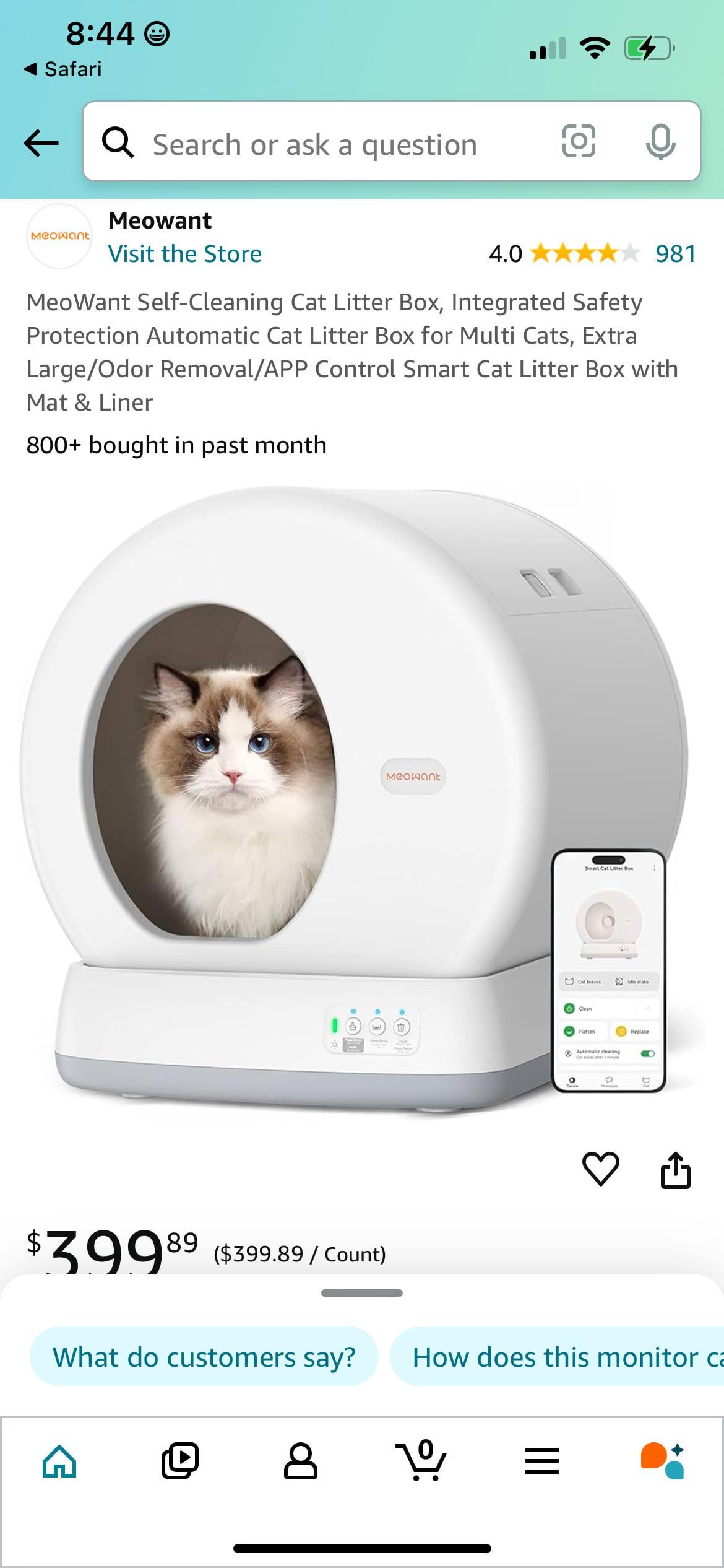 An application scenario or product detail of meowant vs litter robot - Image 7