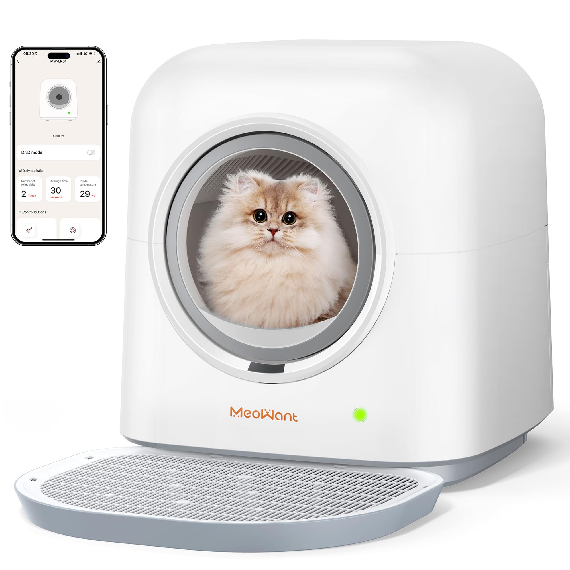 An application scenario or product detail of meowant vs litter robot - Image 8