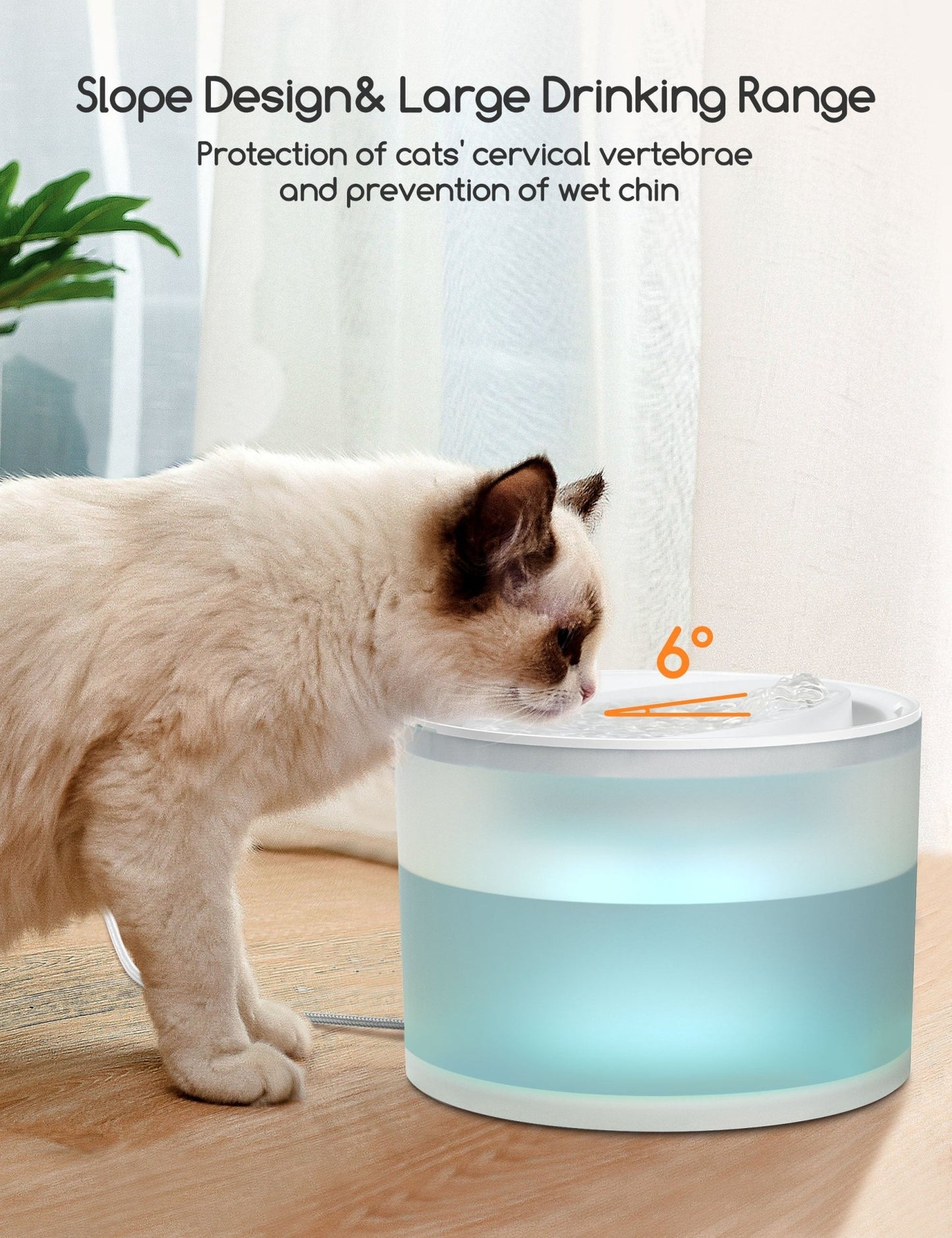 An application scenario or product detail of meowant water fountain - Image 6