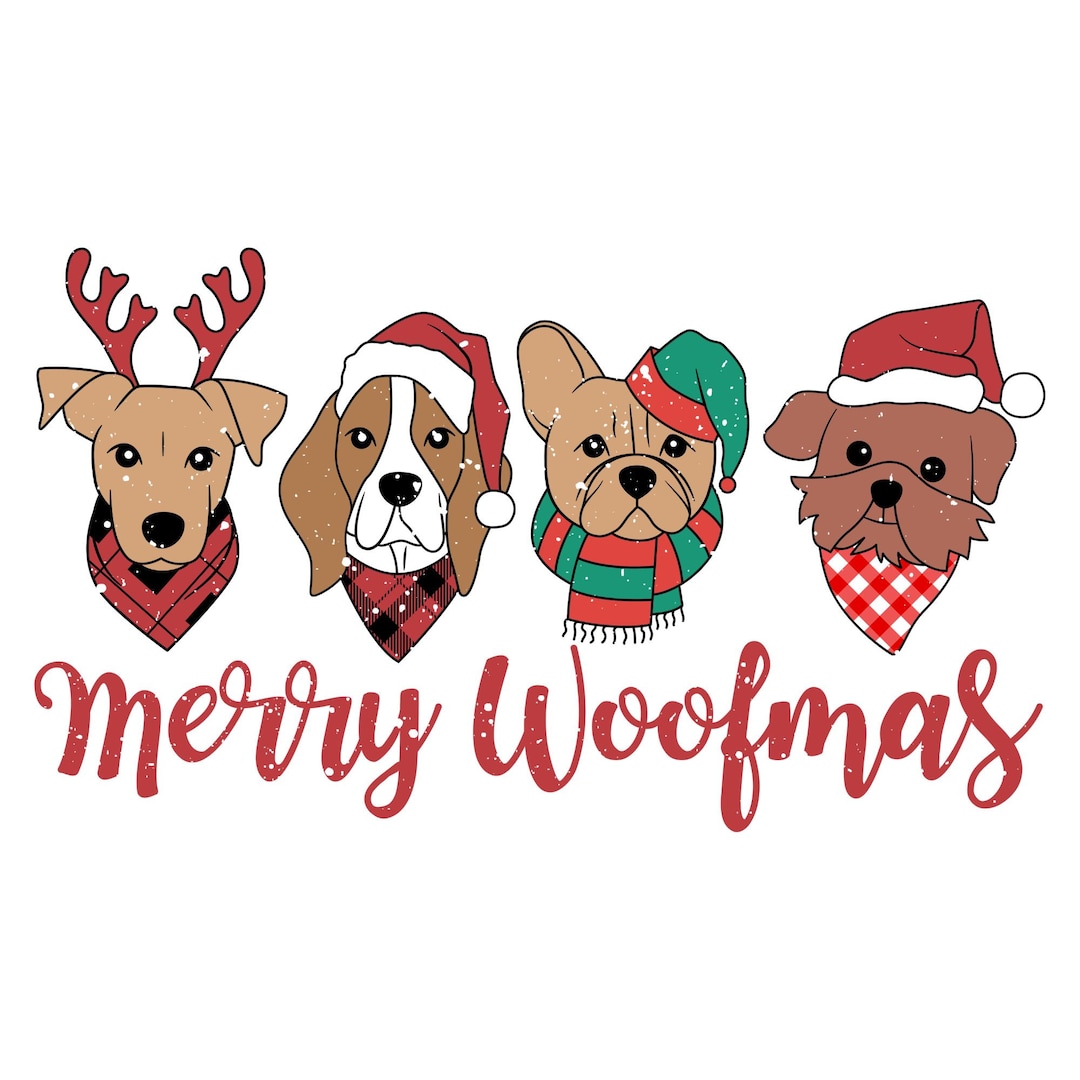 An application scenario or product detail of merry christmas from me and my dog - Image 14