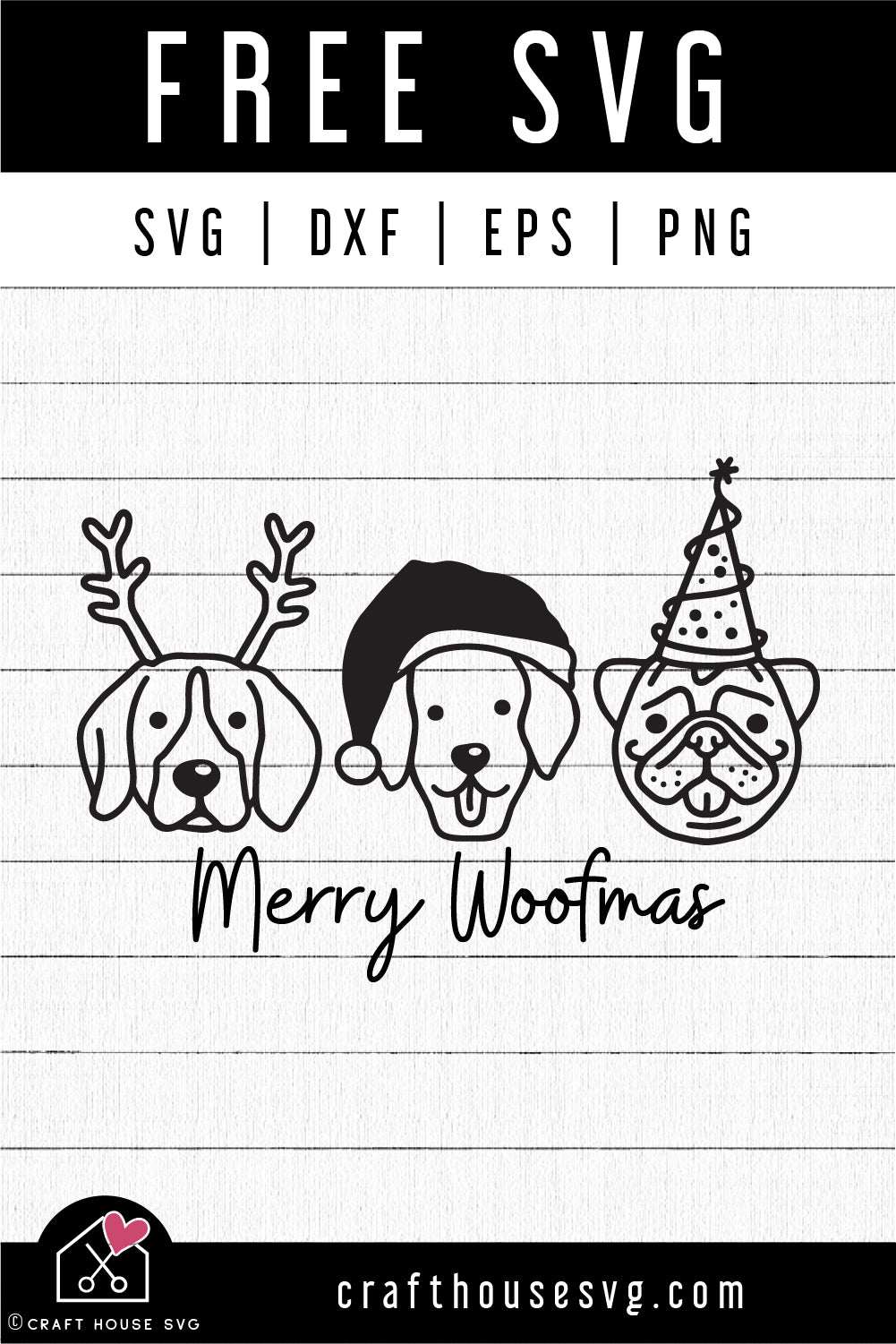 An application scenario or product detail of merry christmas from me and my dog - Image 17