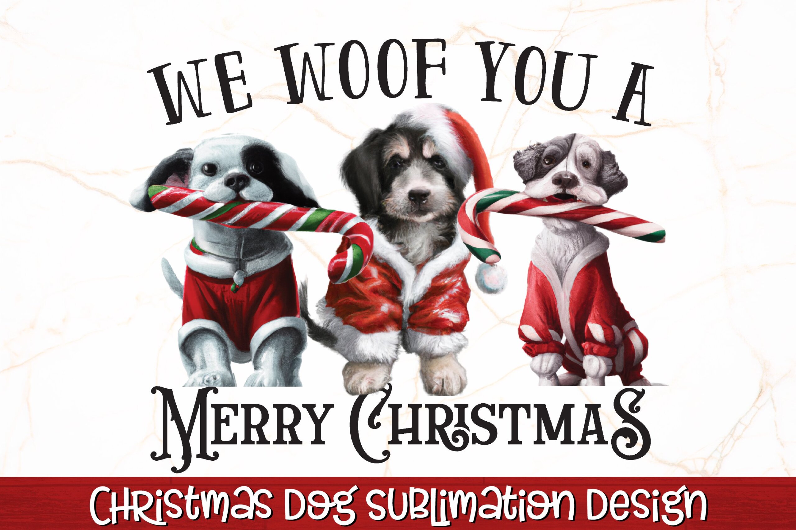 An application scenario or product detail of merry christmas from me and my dog - Image 19