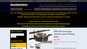 MIM - Variocage Stainless Steel Drinking Bowl