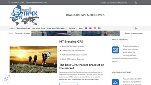 MisterTrack - Senior GPS Bracelet