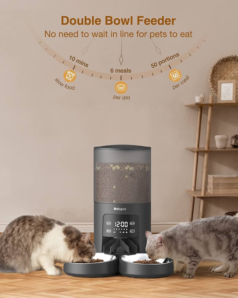 An application scenario or product detail of molypet automatic pet feeder - Image 15