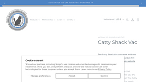 National Cat Groomers - Catty Shack Vac