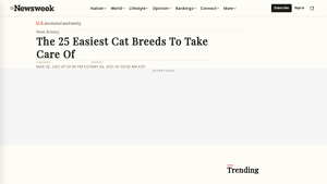 Newsweek - Cat Breeds Guide