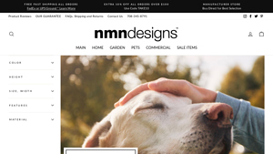 NMN Designs - Elevated Dog Bowls for Small Breeds