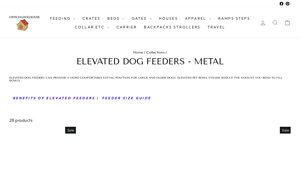Official Doghouse - Elevated Dog Feeders for Large Dogs