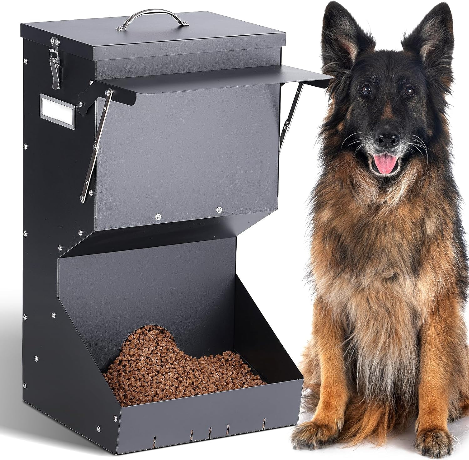 An application scenario or product detail of outdoor automatic dog feeder - Image 14