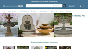 Outdoor Fountain Pros - Outdoor Water Features