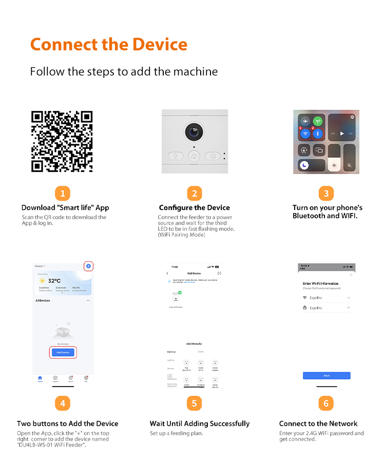 Pawbilt 3L Smart Automatic Pet Feeder Main Image