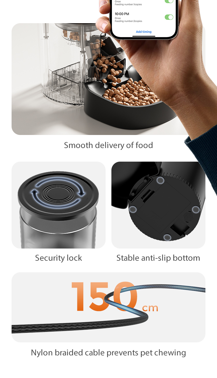 Pawbilt 3L Smart Automatic Pet Feeder Main Image