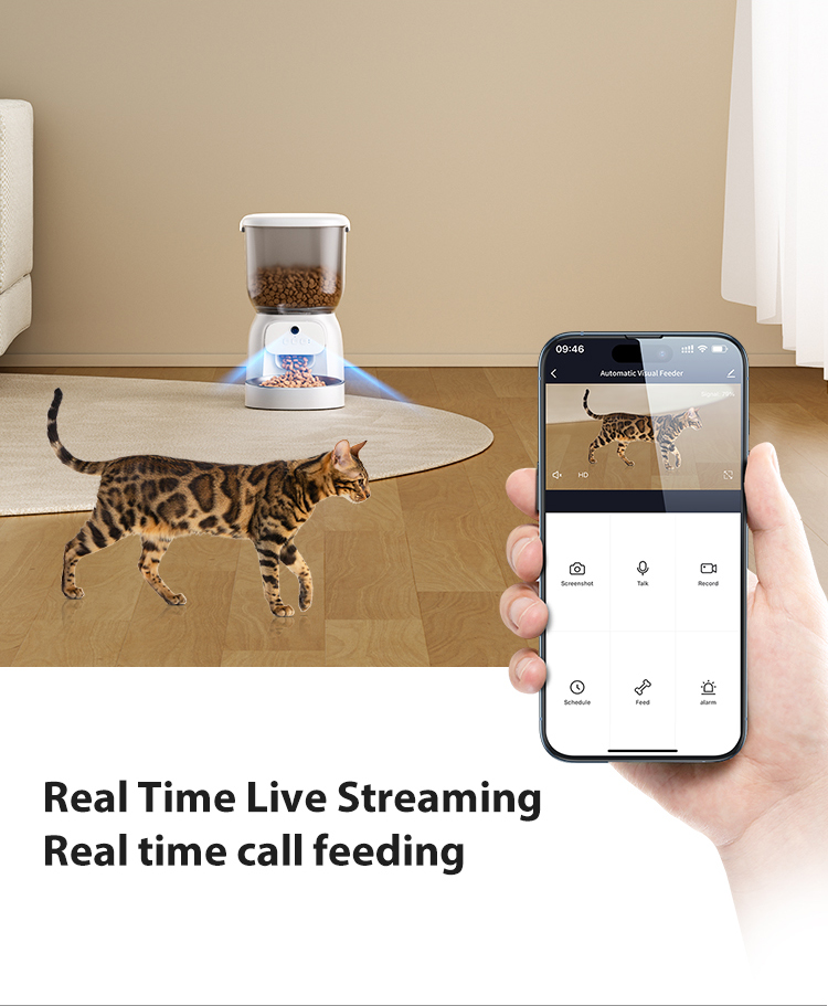 Pawbilt 4L Smart Automatic Pet Feeder Image