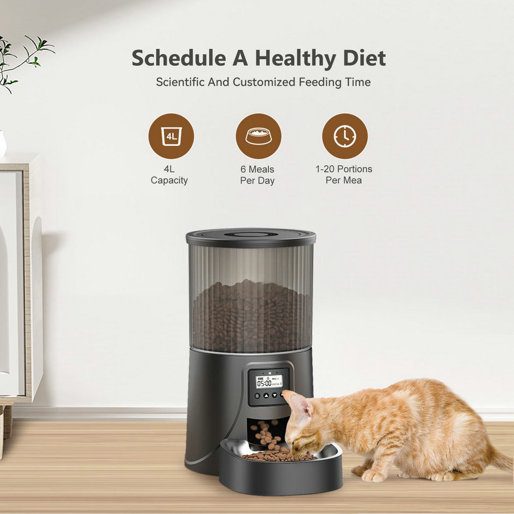 Pet Feeder | Reliable 4L Automatic Smart Design | PAWBILT - Image 2