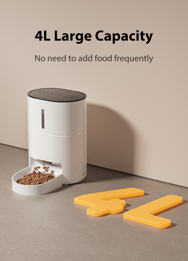 Pawbilt 4L Smart Automatic Pet Feeder with Voice Control Image