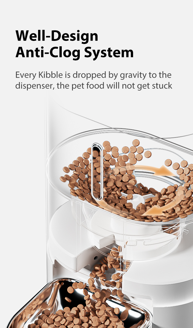 Pawbilt 4L Smart Automatic Pet Feeder with Voice Control Image