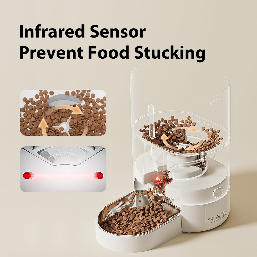 Pawbilt 4L Smart Automatic Pet Feeder with Voice Control Image