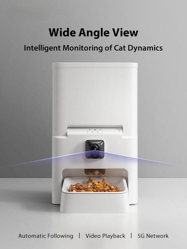 Pawbilt 6L Smart Automatic Pet Feeder with AI Camera 