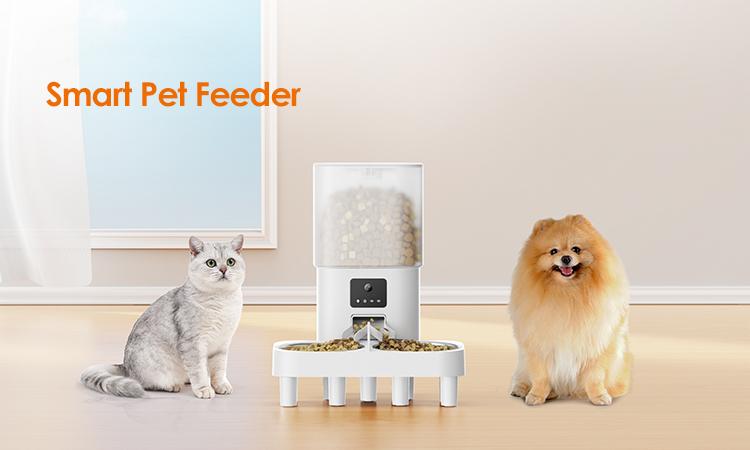 Pawbilt Dual-Bowl Smart Pet Feeder Description Image