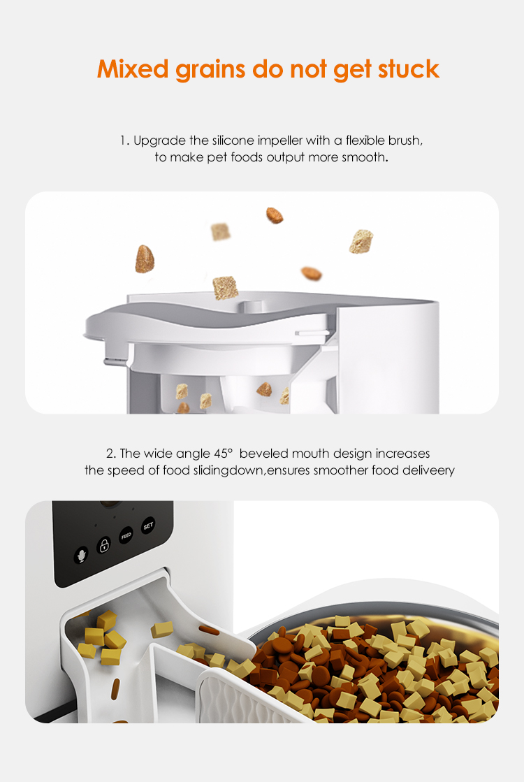 Pawbilt Dual-Bowl Smart Pet Feeder Description Image