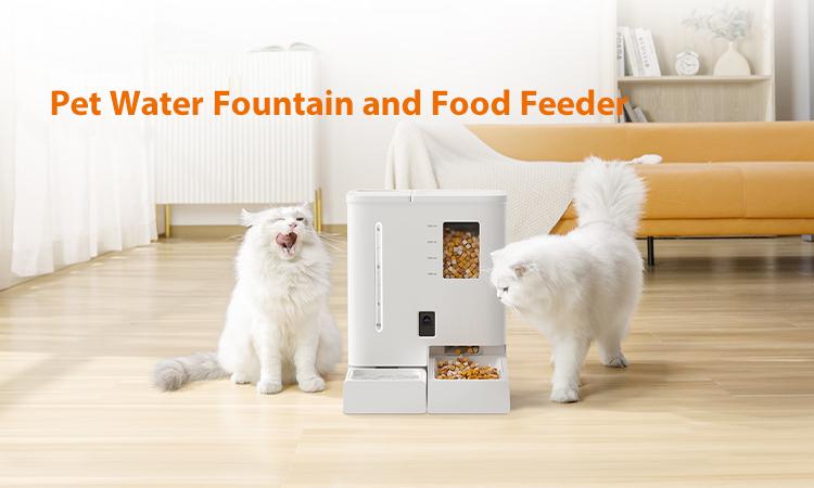 Pawbilt Smart Combo Feeder & Fountain with Camera Monitor