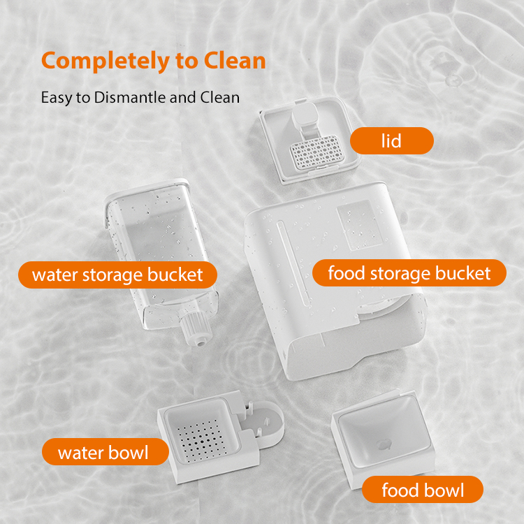 Pawbilt Smart Combo Feeder & Fountain with Camera Monitor