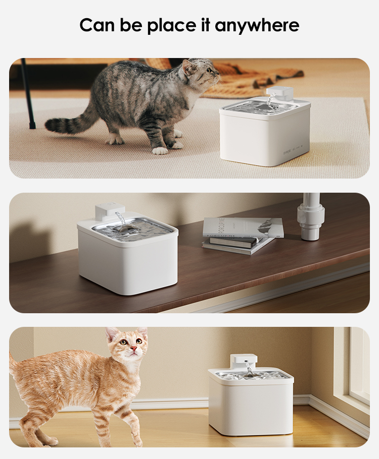 Pawbilt Wireless 4L Smart Pet Water Fountain Main Image