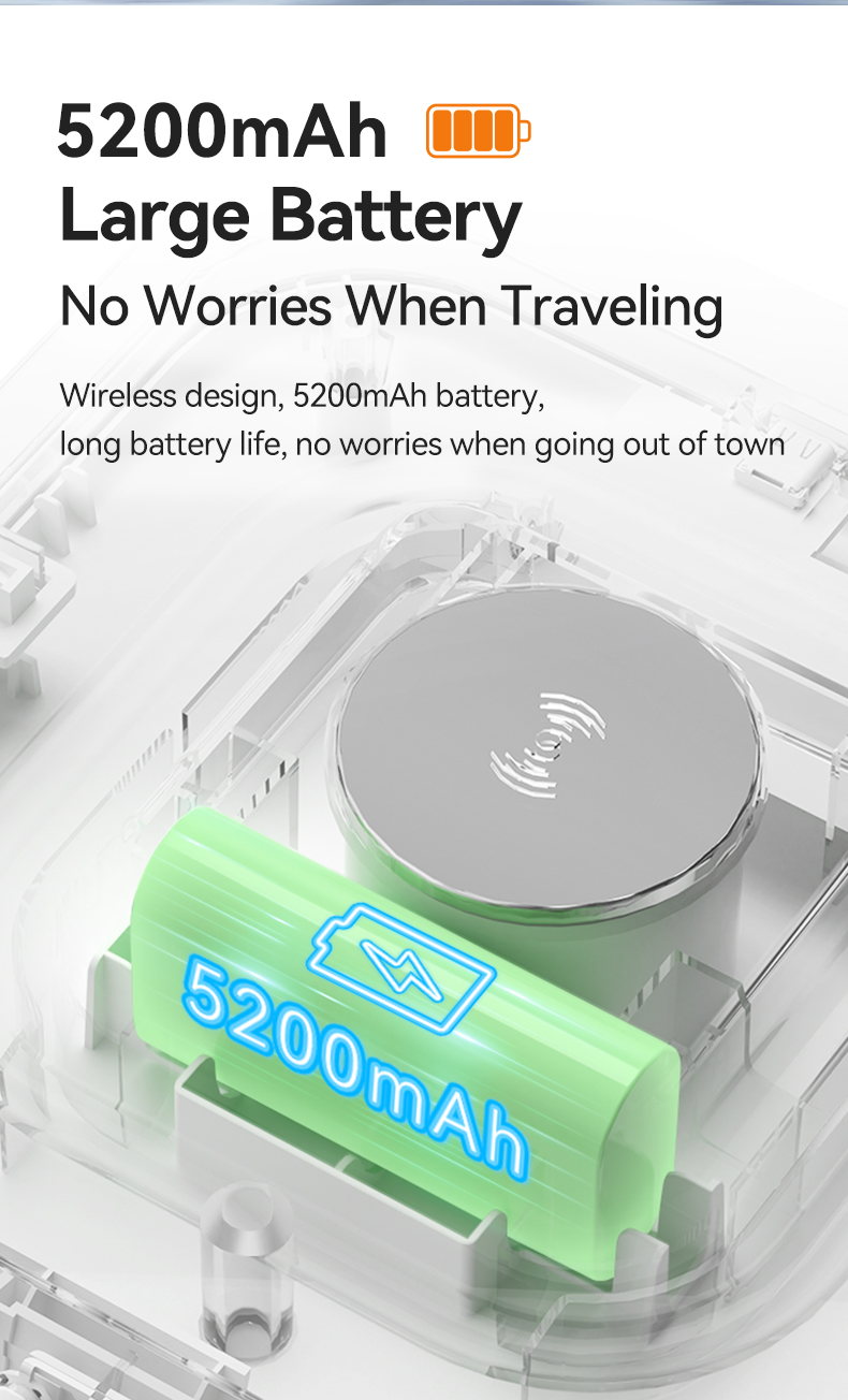 Pawbilt Wireless Rechargeable Smart Pet Water Fountain Main Image