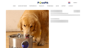 PawsPik - Ultra-Quiet Dog Water Fountain