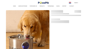 PawsPik® - Ultra-Quiet Stainless Steel Dog Water Fountain