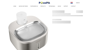 PawsPik - Stainless-Steel Cat Water Fountain