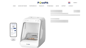 PawsPik® - Automatic Microchip RFID Pet Feeder