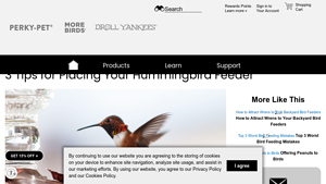 Perky-Pet - Smart Camera Hummingbird Feeder