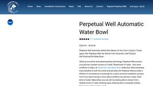 Perpetual Well - Automatic Water Bowl