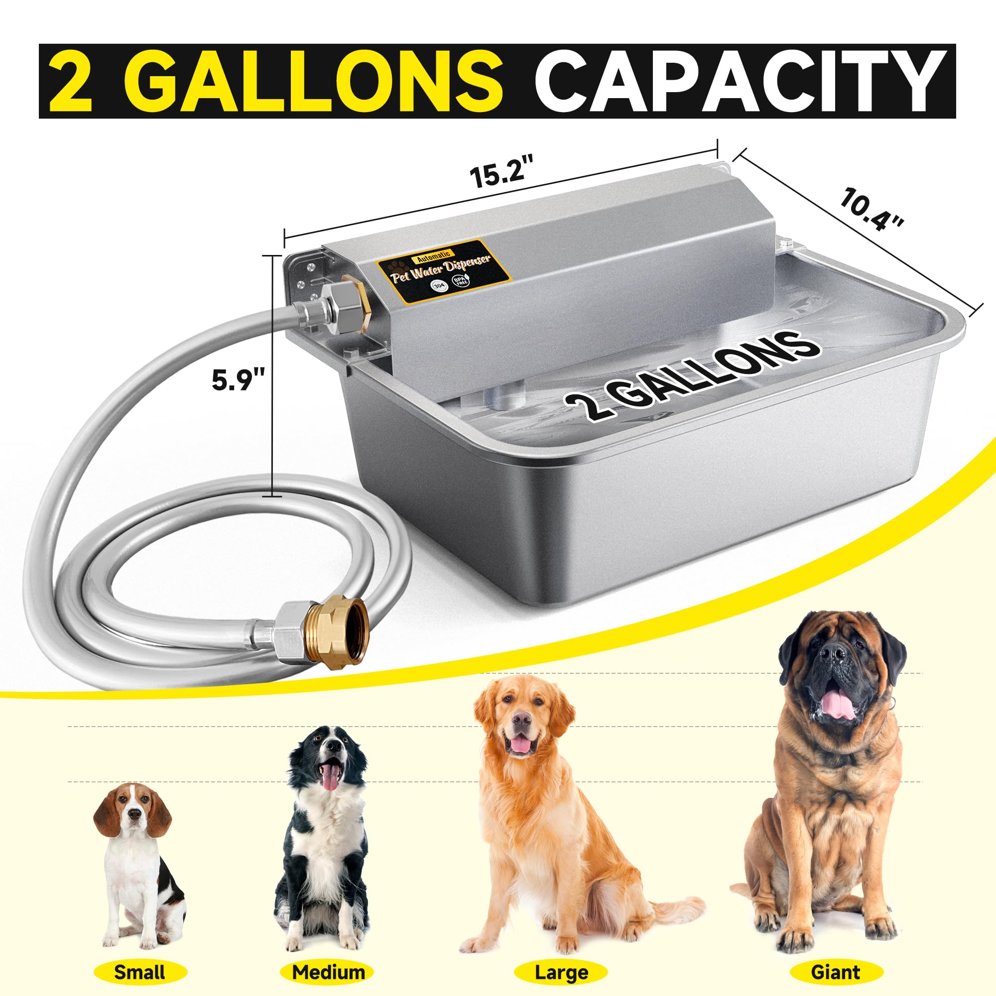 An application scenario or product detail of pet auto water dispenser - Image 2