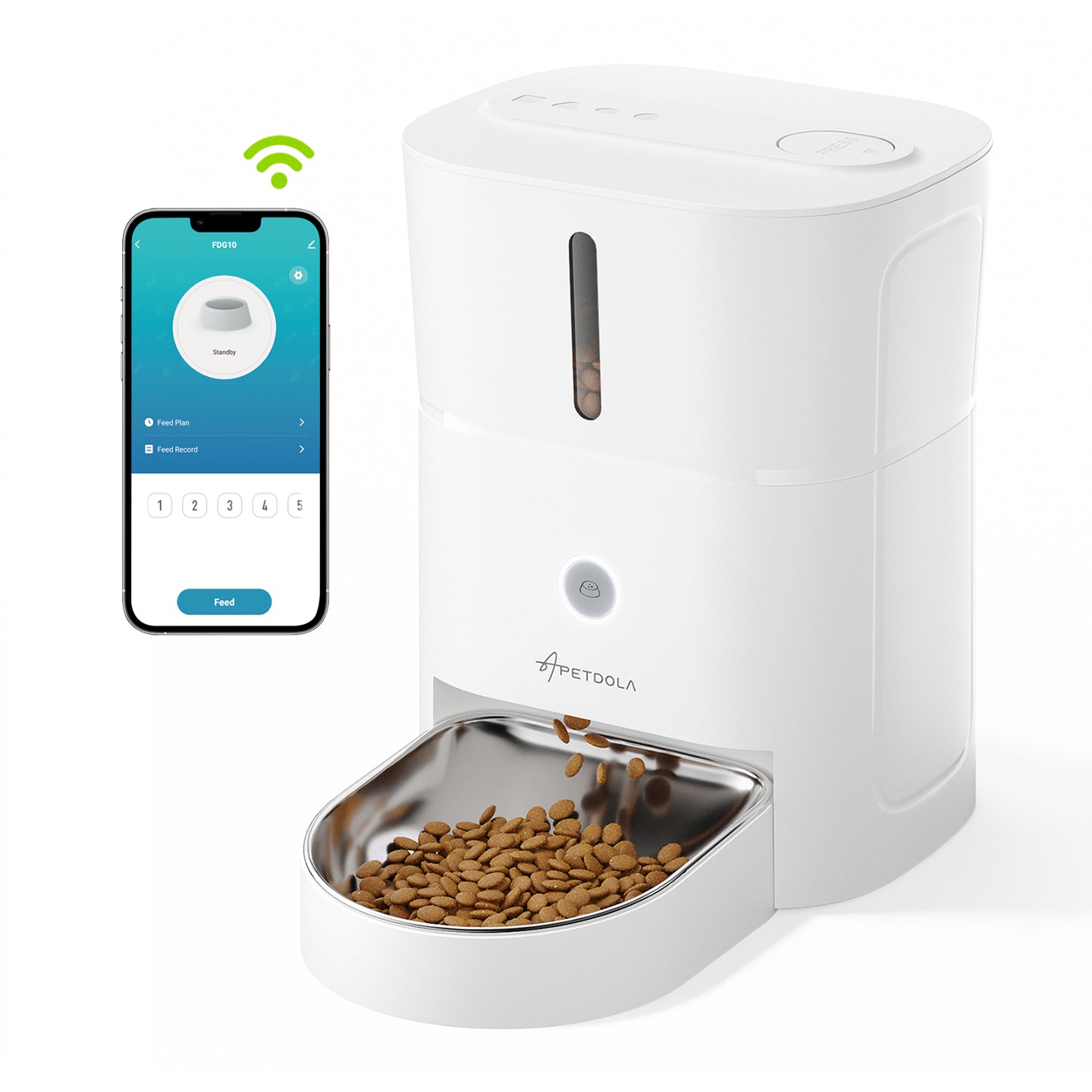 An application scenario or product detail of pet feeder app - Image 10