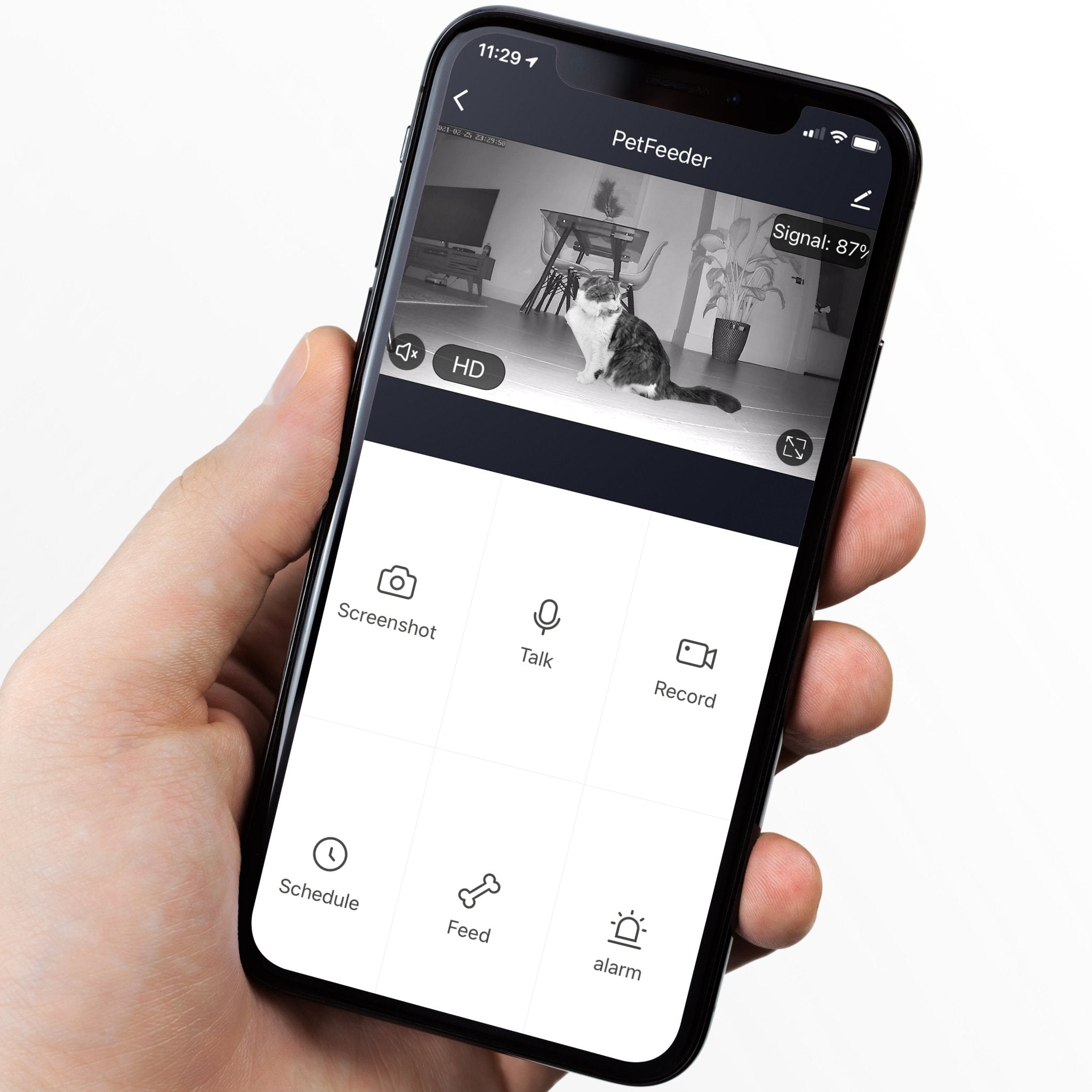 An application scenario or product detail of pet feeder app - Image 16