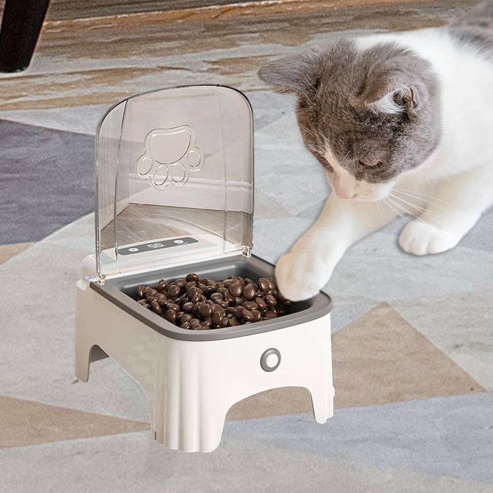An application scenario or product detail of pet feeder timed - Image 9