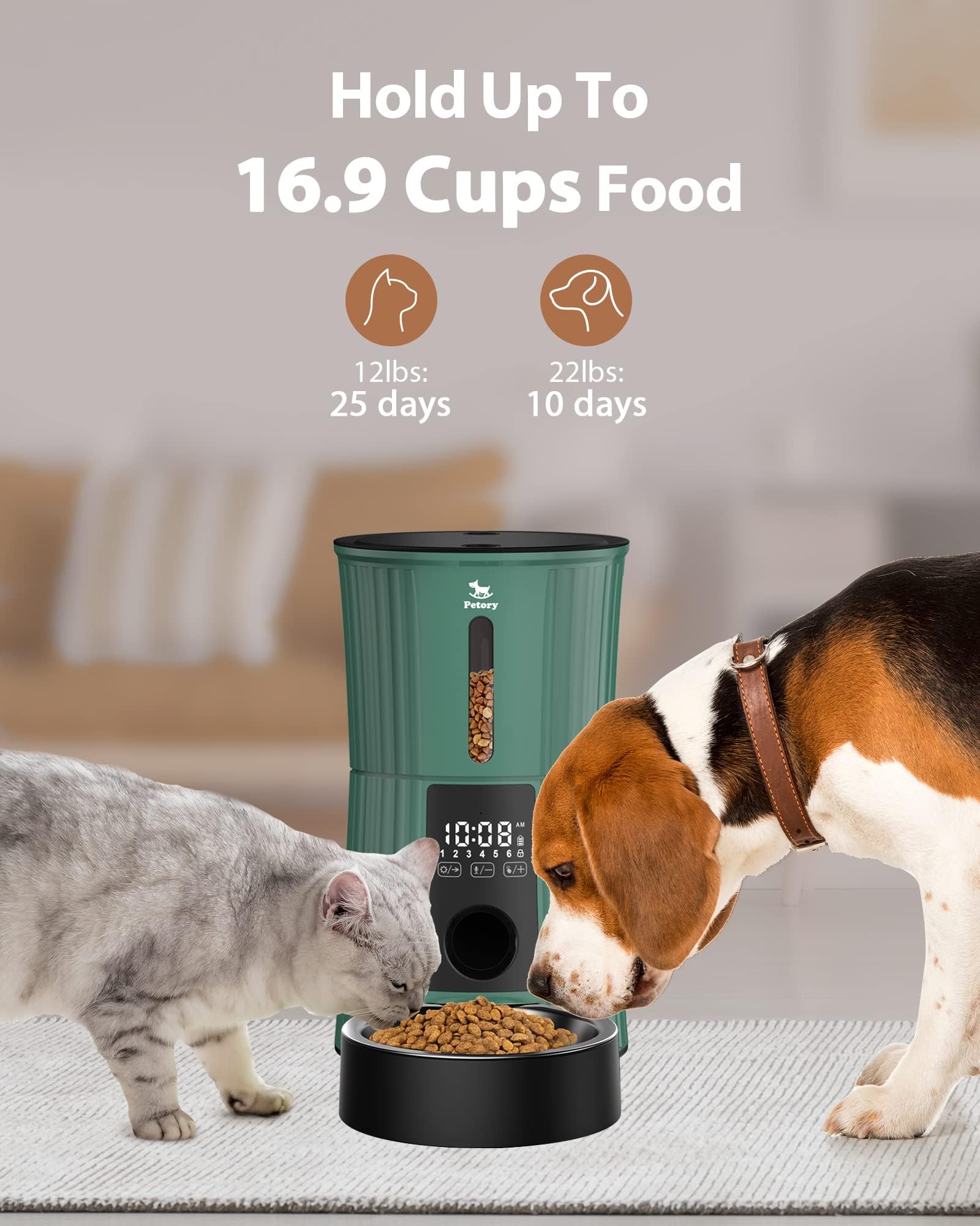 An application scenario or product detail of pet feeder timed - Image 16
