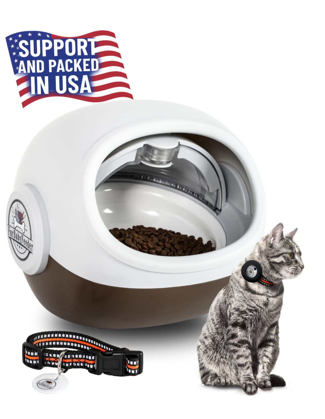 An application scenario or product detail of pet feeder with chip - Image 20