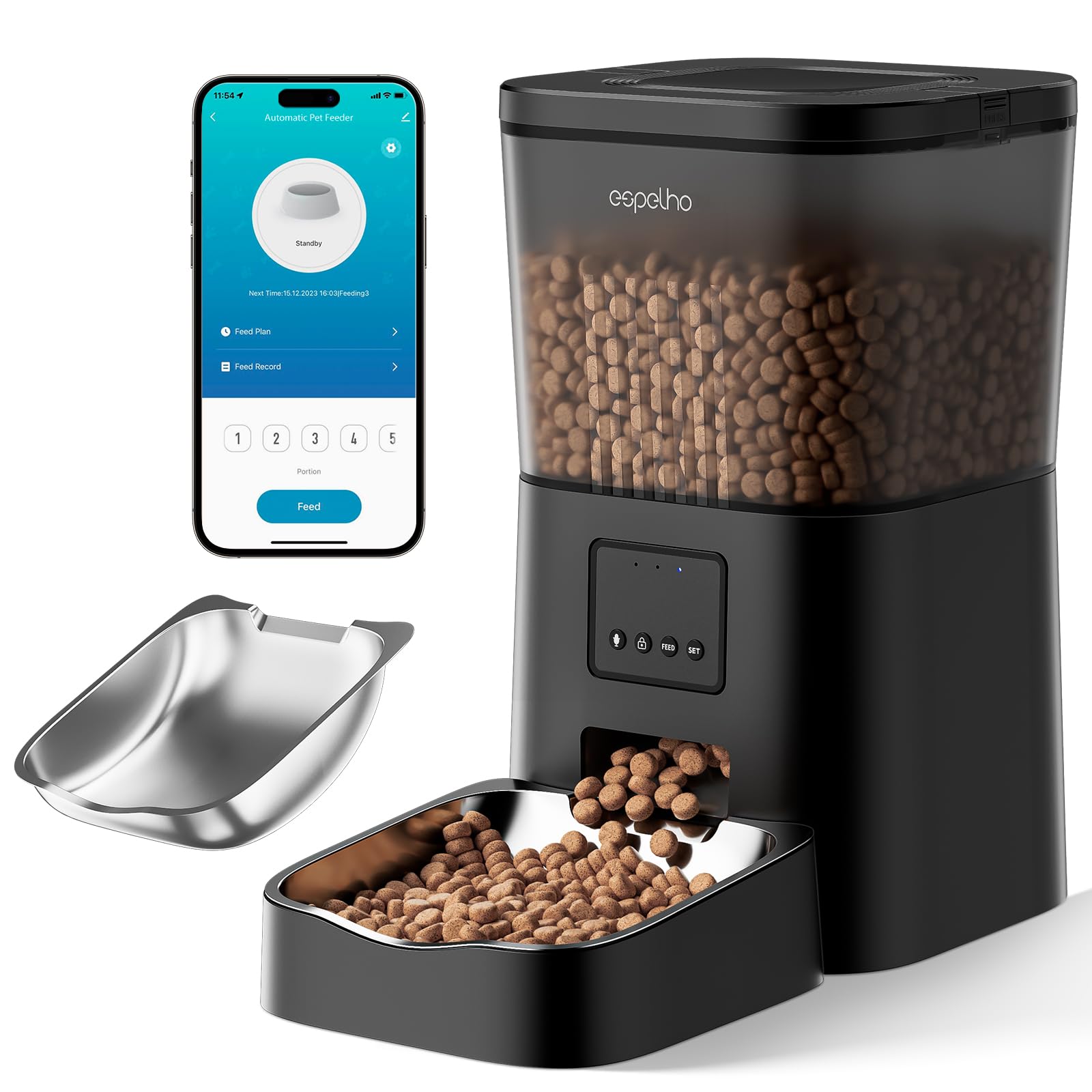 An application scenario or product detail of pet food timed dispenser - Image 8