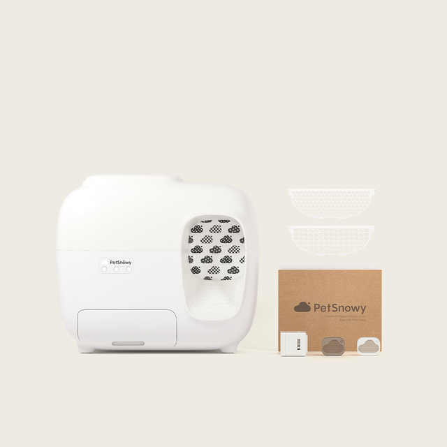 An application scenario or product detail of pet snowy cat litter box - Image 13