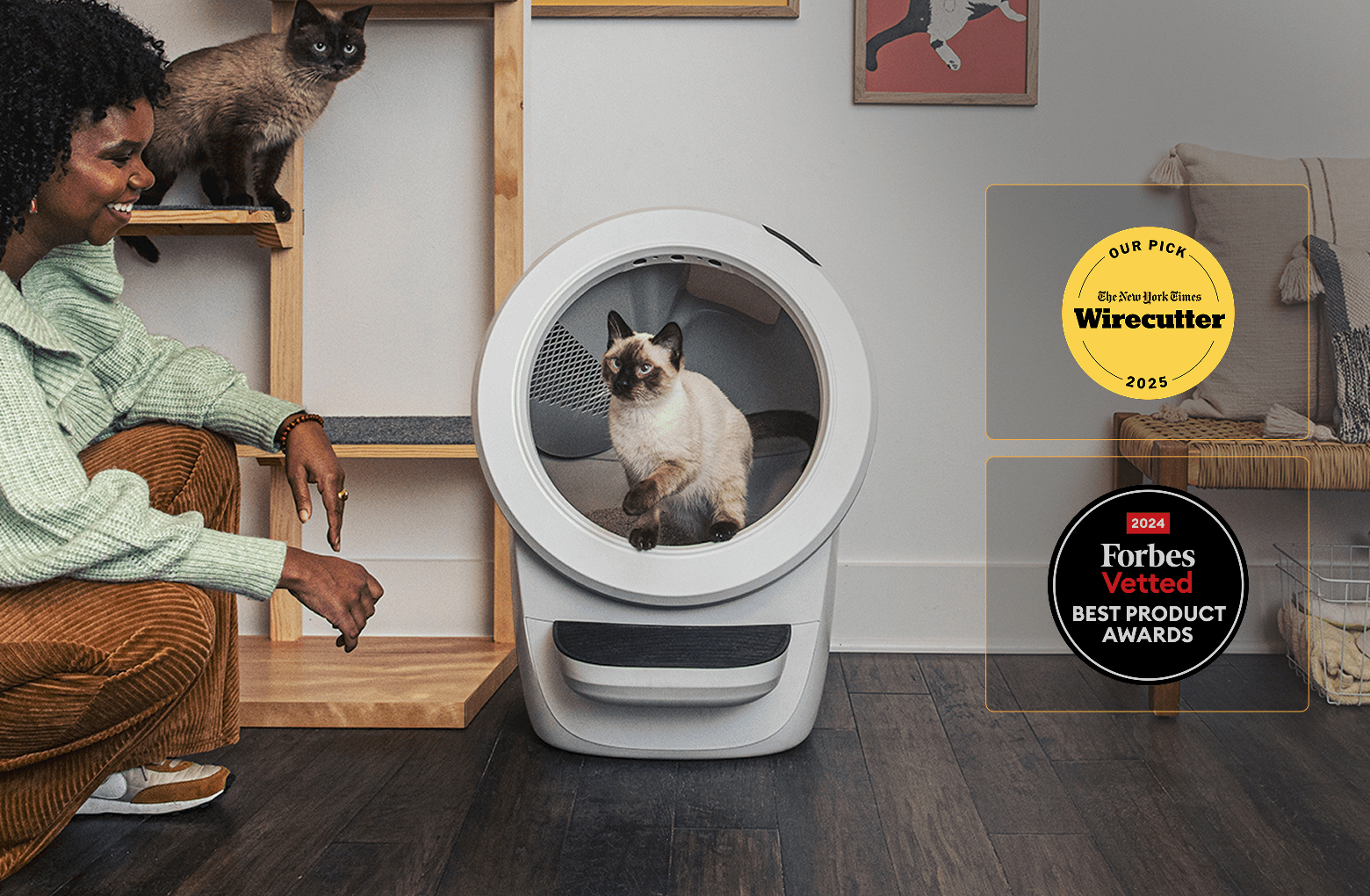 An application scenario or product detail of pet snowy vs litter robot 4 - Image 20
