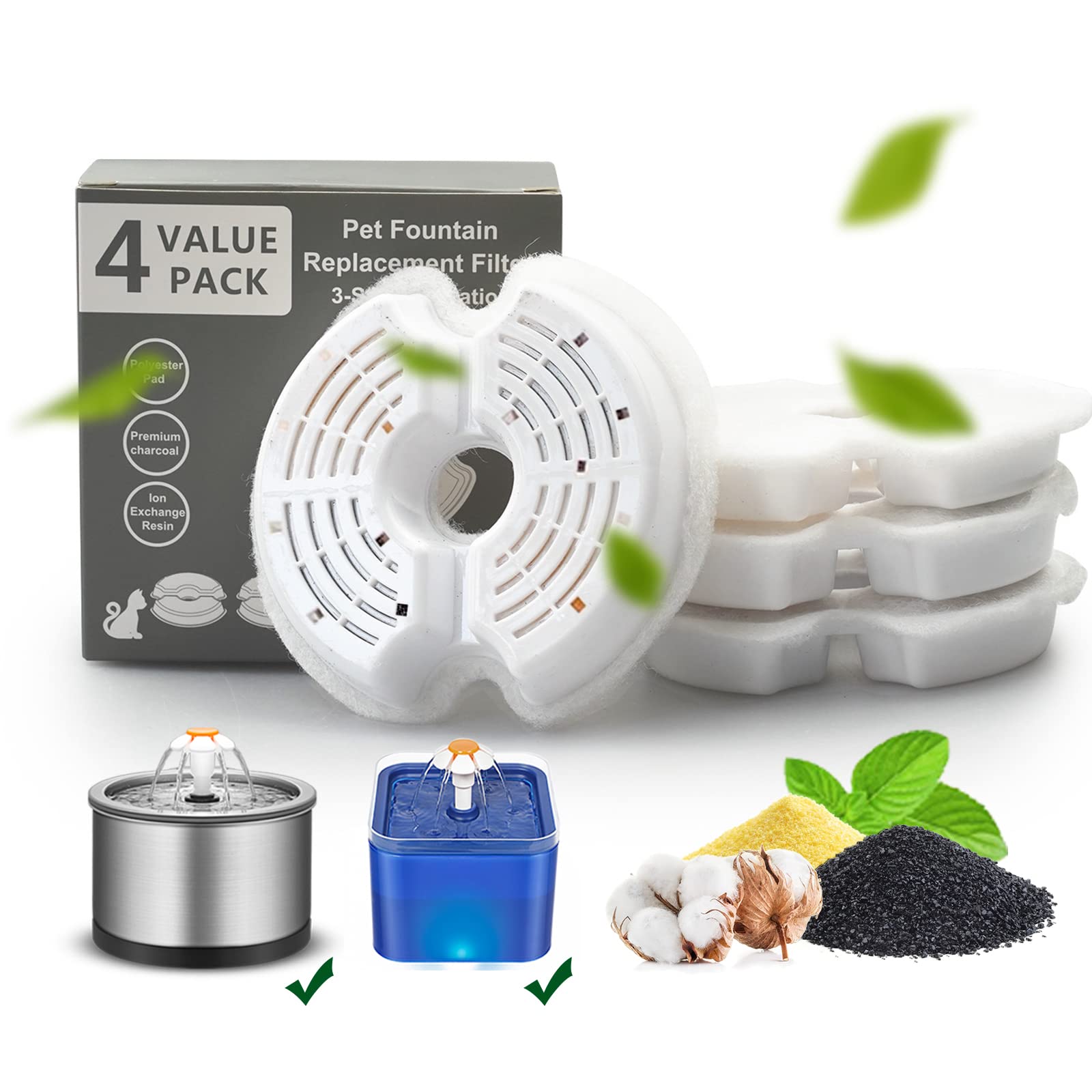 An application scenario or product detail of pet water fountain filters - Image 5