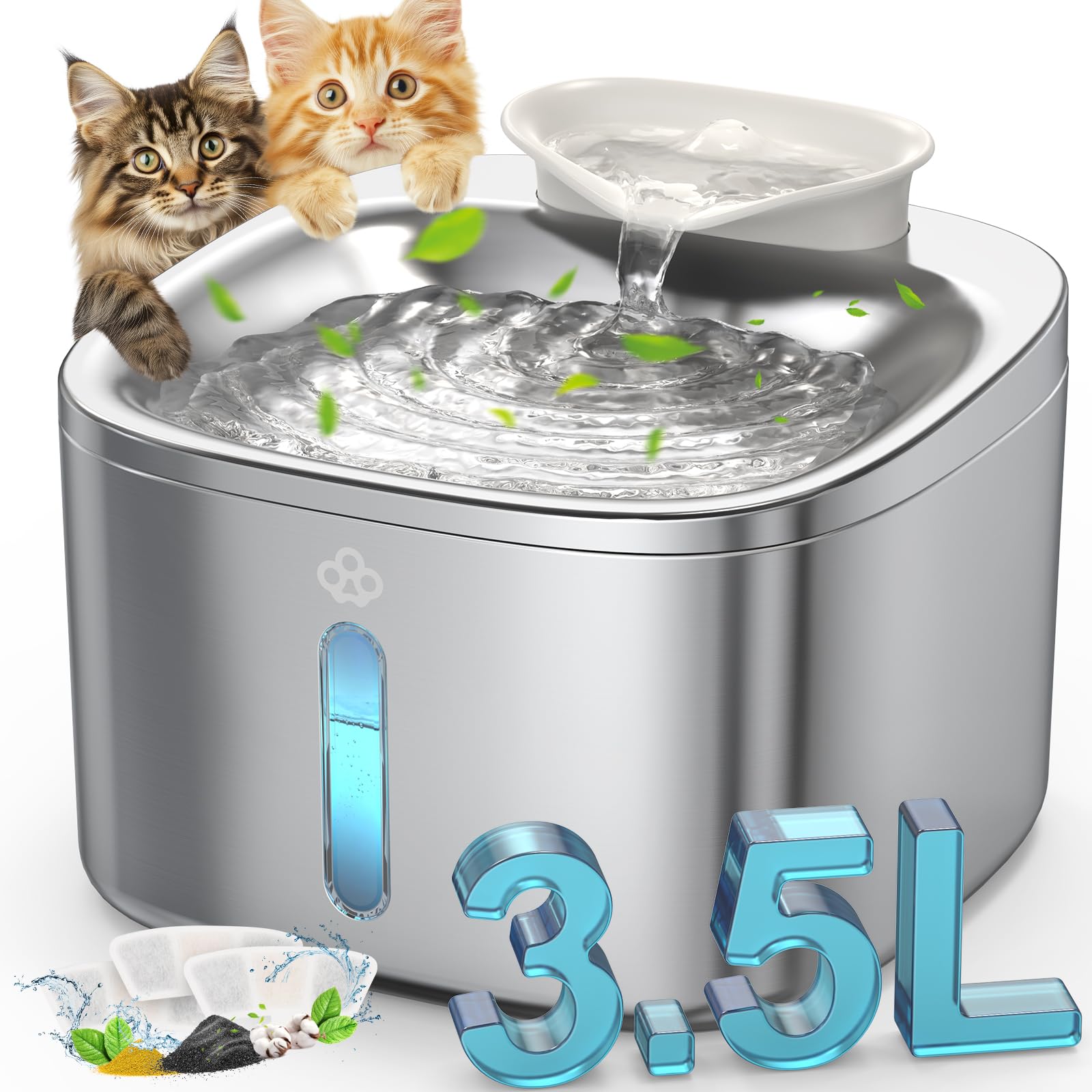 An application scenario or product detail of pet water fountains for cats - Image 11