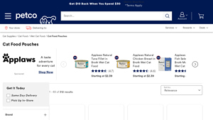 Petco - Wet Cat Food Pouches